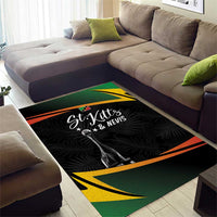 St Kitts Nevis Cricket Area Rug Go Patriots Go Champions - Wonder Print Shop