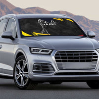 St Kitts Nevis Cricket Auto Sun Shade Go Patriots Go Champions - Wonder Print Shop