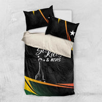 St Kitts Nevis Cricket Bedding Set Go Patriots Go Champions - Wonder Print Shop