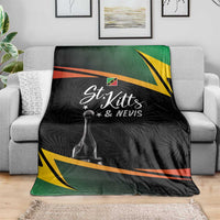 St Kitts Nevis Cricket Blanket Go Patriots Go Champions - Wonder Print Shop