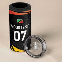 St Kitts Nevis Cricket Custom 4 in 1 Can Cooler Tumbler Go Patriots Go Champions - Wonder Print Shop