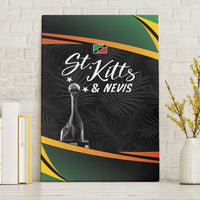 St Kitts Nevis Cricket Canvas Wall Art Go Patriots Go Champions - Wonder Print Shop