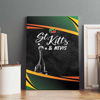 St Kitts Nevis Cricket Canvas Wall Art Go Patriots Go Champions - Wonder Print Shop
