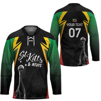 St Kitts Nevis Cricket Custom Hockey Jersey Go Patriots Go Champions - Wonder Print Shop