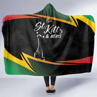 St Kitts Nevis Cricket Hooded Blanket Go Patriots Go Champions - Wonder Print Shop