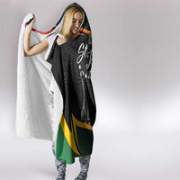 St Kitts Nevis Cricket Hooded Blanket Go Patriots Go Champions - Wonder Print Shop