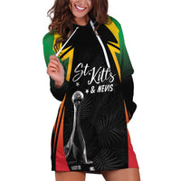 St Kitts Nevis Cricket Custom Hoodie Dress Go Patriots Go Champions - Wonder Print Shop