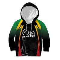 St Kitts Nevis Cricket Custom Kid Hoodie Go Patriots Go Champions - Wonder Print Shop