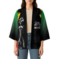 St Kitts Nevis Cricket Custom Kimono Go Patriots Go Champions - Wonder Print Shop