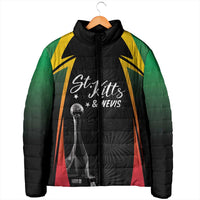 St Kitts Nevis Cricket Custom Padded Jacket Go Patriots Go Champions - Wonder Print Shop