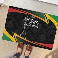 St Kitts Nevis Cricket Rubber Doormat Go Patriots Go Champions - Wonder Print Shop