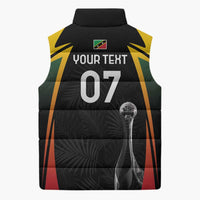 St Kitts Nevis Cricket Custom Sleeveless Puffer Jacket Go Patriots Go Champions - Wonder Print Shop