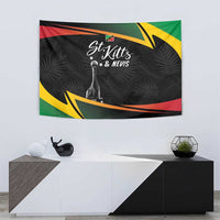 St Kitts Nevis Cricket Tapestry Go Patriots Go Champions - Wonder Print Shop
