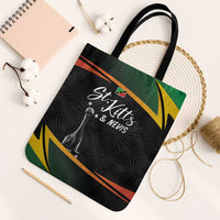 St Kitts Nevis Cricket Tote Bag Go Patriots Go Champions - Wonder Print Shop