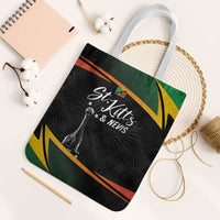 St Kitts Nevis Cricket Tote Bag Go Patriots Go Champions - Wonder Print Shop