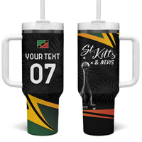 St Kitts Nevis Cricket Custom Tumbler With Handle Go Patriots Go Champions - Wonder Print Shop