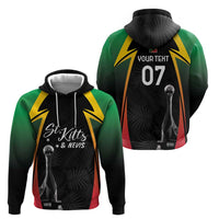 St Kitts Nevis Cricket Custom Zip Hoodie Go Patriots Go Champions - Wonder Print Shop