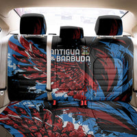 Antigua and Barbuda Cricket Back Car Seat Cover Falcons Wings - Take Off - Wonder Print Shop