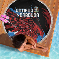 Antigua and Barbuda Cricket Beach Blanket Falcons Wings - Take Off - Wonder Print Shop