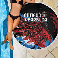 Antigua and Barbuda Cricket Beach Blanket Falcons Wings - Take Off - Wonder Print Shop