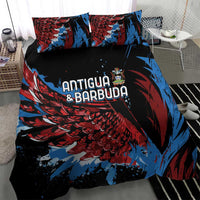 Antigua and Barbuda Cricket Bedding Set Falcons Wings - Take Off - Wonder Print Shop