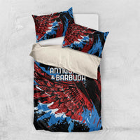 Antigua and Barbuda Cricket Bedding Set Falcons Wings - Take Off - Wonder Print Shop