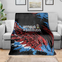 Antigua and Barbuda Cricket Blanket Falcons Wings - Take Off - Wonder Print Shop