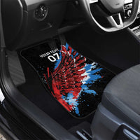 Antigua and Barbuda Cricket Car Mats Falcons Wings - Take Off - Wonder Print Shop