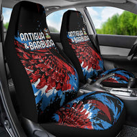 Antigua and Barbuda Cricket Car Seat Cover Falcons Wings - Take Off - Wonder Print Shop