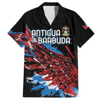 Antigua and Barbuda Cricket Custom Hawaiian Shirt Falcons Wings - Take Off - Wonder Print Shop