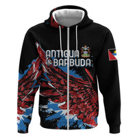 Antigua and Barbuda Cricket Custom Hoodie Falcons Wings - Take Off - Wonder Print Shop