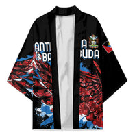 Antigua and Barbuda Cricket Custom Kimono Falcons Wings - Take Off - Wonder Print Shop
