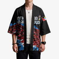 Antigua and Barbuda Cricket Custom Kimono Falcons Wings - Take Off - Wonder Print Shop