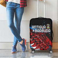 Antigua and Barbuda Cricket Luggage Cover Falcons Wings - Take Off - Wonder Print Shop