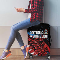 Antigua and Barbuda Cricket Luggage Cover Falcons Wings - Take Off - Wonder Print Shop