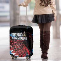 Antigua and Barbuda Cricket Luggage Cover Falcons Wings - Take Off - Wonder Print Shop