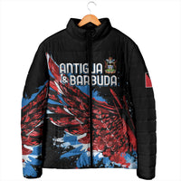 Antigua and Barbuda Cricket Custom Padded Jacket Falcons Wings - Take Off - Wonder Print Shop