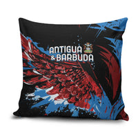 Antigua and Barbuda Cricket Pillow Cover Falcons Wings - Take Off - Wonder Print Shop
