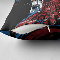 Antigua and Barbuda Cricket Pillow Cover Falcons Wings - Take Off - Wonder Print Shop