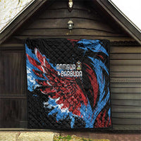 Antigua and Barbuda Cricket Quilt Falcons Wings - Take Off - Wonder Print Shop