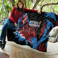 Antigua and Barbuda Cricket Quilt Falcons Wings - Take Off - Wonder Print Shop