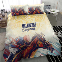 Melbourne Horse Racing Bedding Set Yellow Rose Champion - Wonder Print Shop