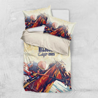 Melbourne Horse Racing Bedding Set Yellow Rose Champion - Wonder Print Shop