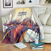 Melbourne Horse Racing Blanket Yellow Rose Champion - Wonder Print Shop