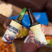 Melbourne Horse Racing 4 in 1 Can Cooler Tumbler Yellow Rose Champion - Wonder Print Shop