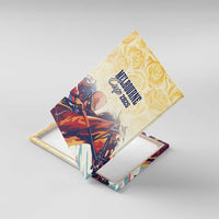 Melbourne Horse Racing Canvas Wall Art Yellow Rose Champion - Wonder Print Shop