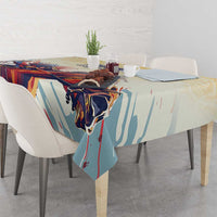 Melbourne Horse Racing Tablecloth Yellow Rose Champion - Wonder Print Shop