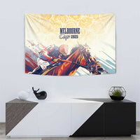 Melbourne Horse Racing Tapestry Yellow Rose Champion - Wonder Print Shop