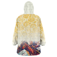 Melbourne Horse Racing Wearable Blanket Hoodie Yellow Rose Champion - Wonder Print Shop