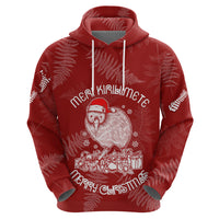 New Zealand Christmas Hoodie Silver Fern Mix Kiwi Bird Ver01 - Wonder Print Shop